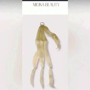 Ponytail Mona Beauty Braid Ponytail 613 Light Blonde Premium Synthetic Fibers